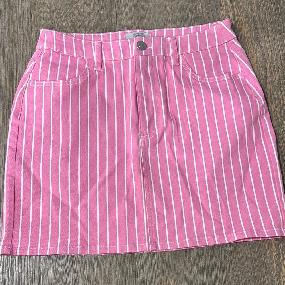 Victor Glemaud Pink Mini Pencil Skirt Resort Wear